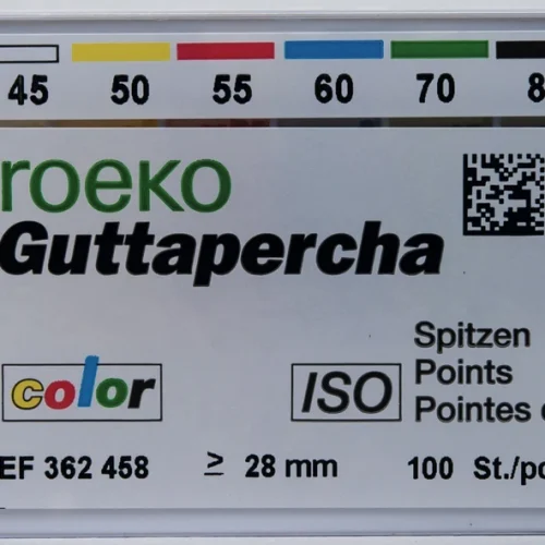 Guttaperka ISO farge