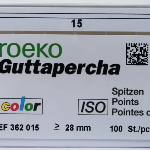 Guttaperka ISO farge