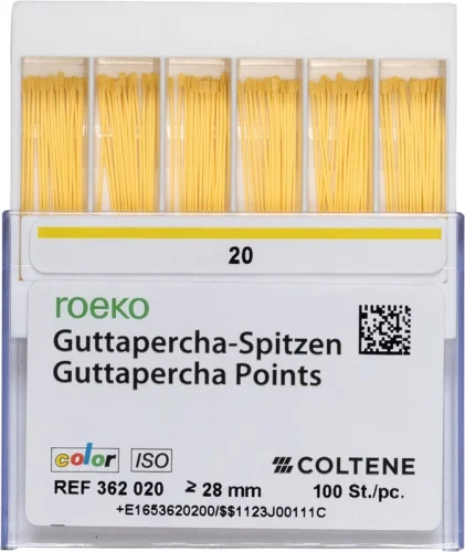 Guttaperka ISO farge