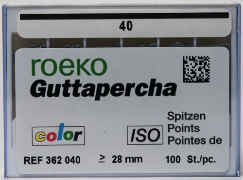 Guttaperka ISO farge