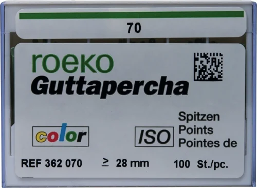 Guttapercha ISO farge