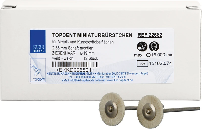 TOPDENT geitehårbørste