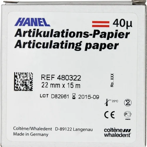 HANEL artikulasjonspapir 40 µm