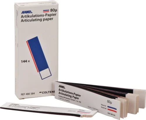 HANEL Artikulasjonspapir 80 µm