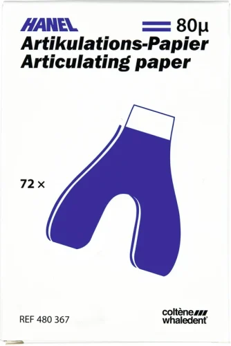 HANEL Artikulasjonspapir 80 µm