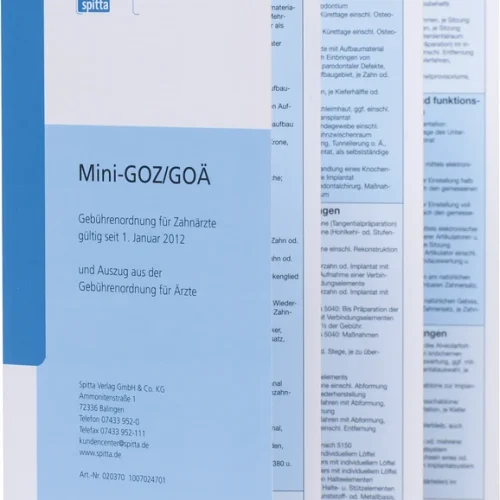 Fakturahjelp Mini-GOZ/GOÄ