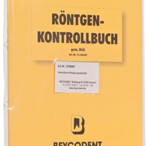 Røntgenkontrollbok