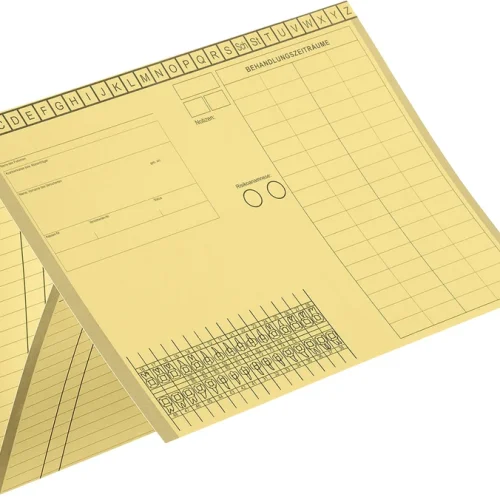 kartotek-faltmappe A5 Dental & Medico
