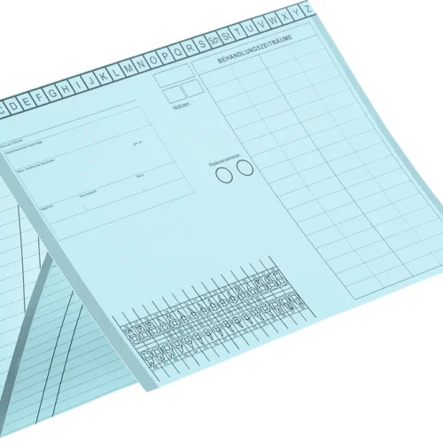 kartotek-faltmappe A5 Dental & Medico