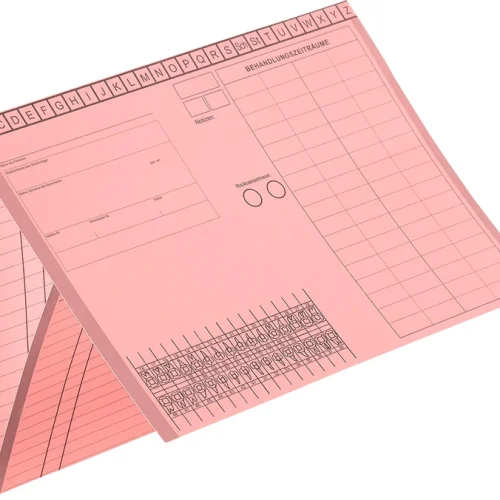 kartotek-faltmappe A5 Dental & Medico