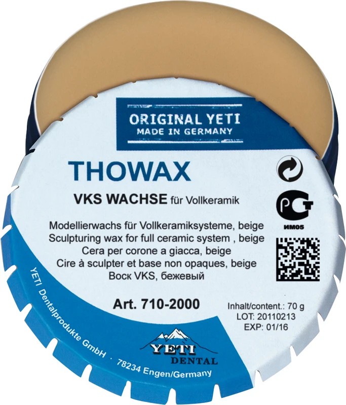 VKS vokser for fullkeramikk