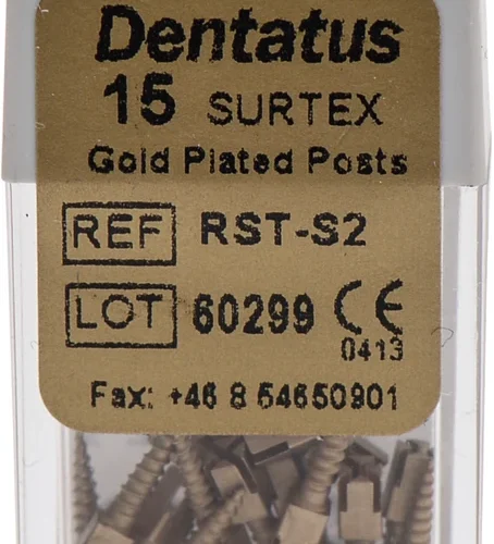 Classic Surtex forgylte rotstifter