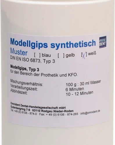 Modellgips syntetisk