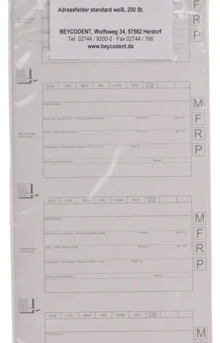 Adressestripe 530