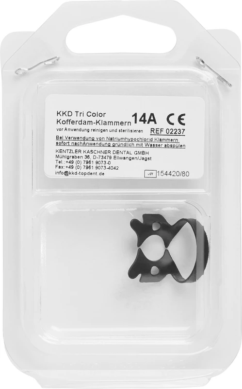 KKD® kofferdamklemmer triColor Antireflect