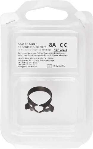 KKD® kofferdamklemmer triColor Antireflect