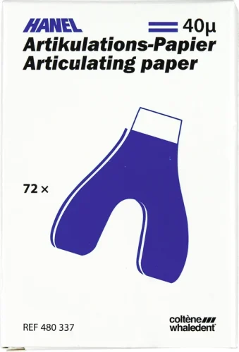 HANEL artikulasjonspapir 40 µm