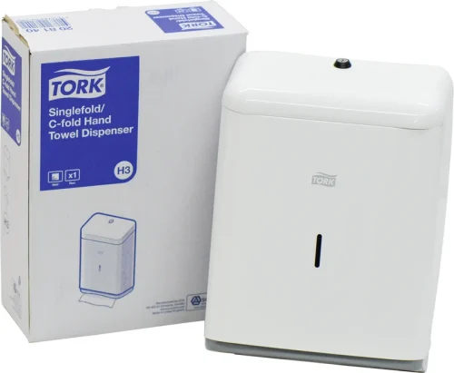 TORK® dispenser for sikksakk- og flerfoldige håndklær, metall