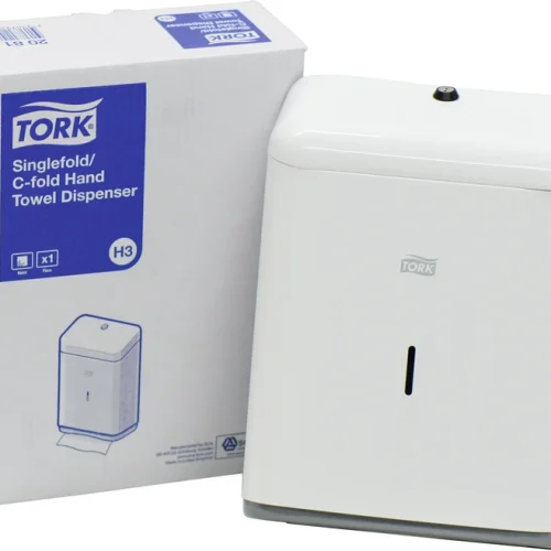 TORK® dispenser for sikksakk- og flerfoldige håndklær, metall