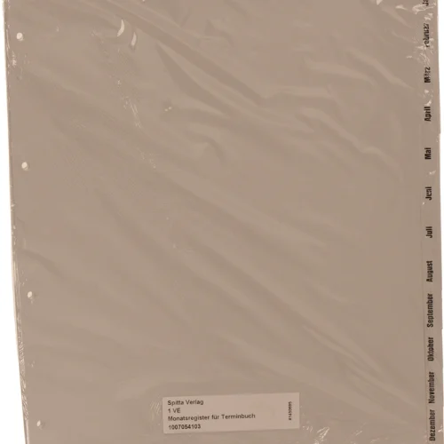 Månedsregister for timebok