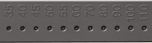 Måler for guttaperka-punkter