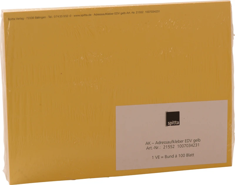 Adresseetiketter for kartotekkort