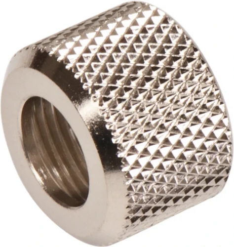 Elastomersprøyte med riflet mutter