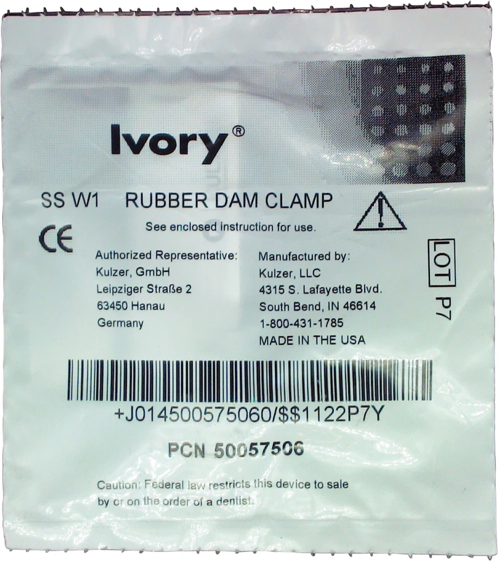 Rubber Dam Clamp