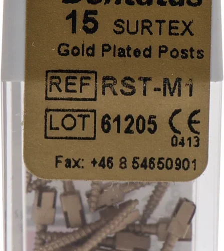 Classic Surtex forgylte rotstifter