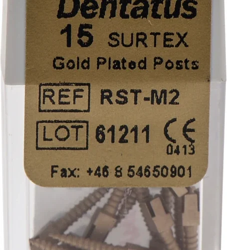 Classic Surtex forgylte rotstifter