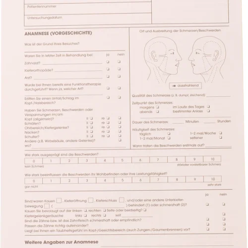 Registreringsskjema Klinisk funksjonsstatus