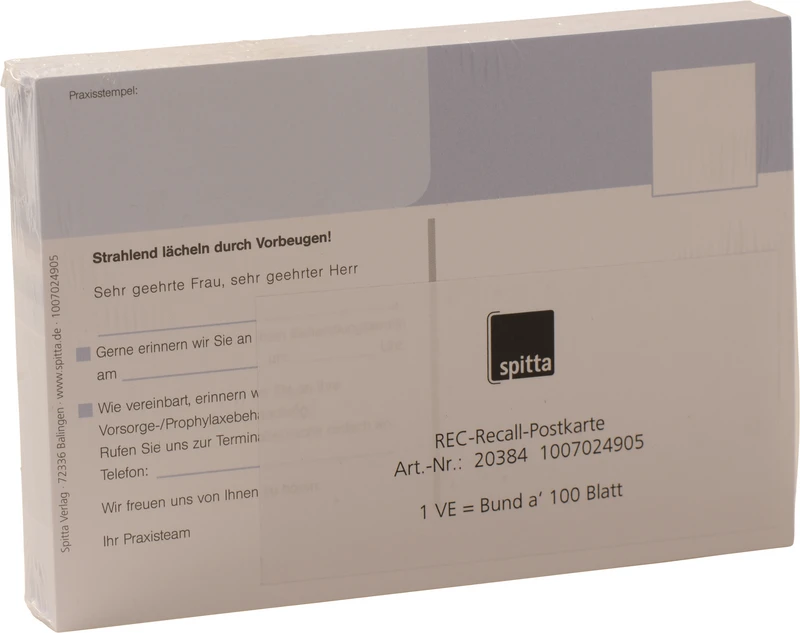 REC Recall postkort