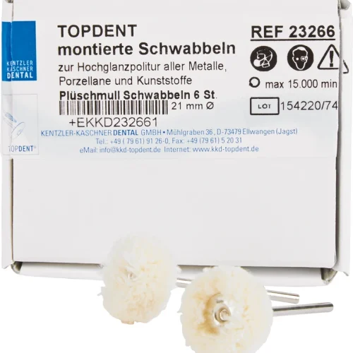 Monterte svamper - plysjmull