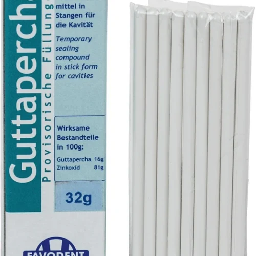 Guttapercha i stenger