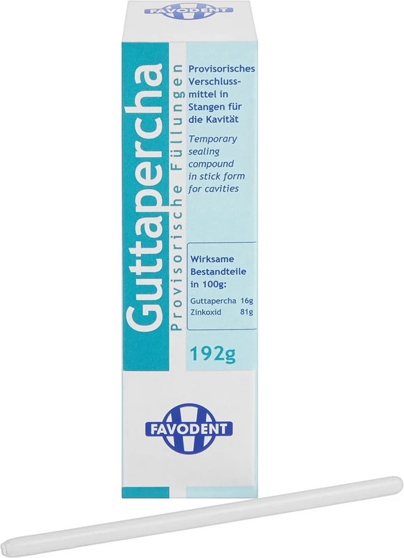 Guttaperka i stenger