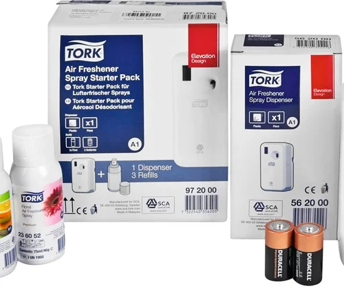 TORK® startpakke for luftfriskersprayer