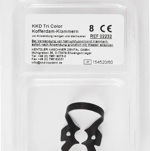 KKD® kofferdamklemmer triColor Antireflect