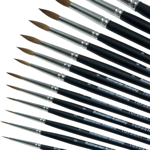 TOPDENT Pinsel Rotmarder Kolinsky