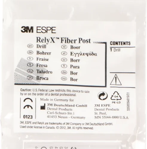 RelyX™ Fiber Post 3D rotstolpebor