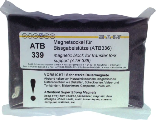 Magnetbase for bittgaffelstøtte