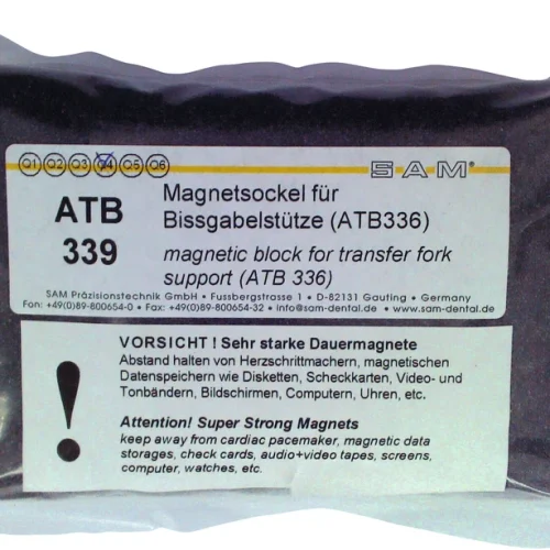Magnetbase for bittgaffelstøtte