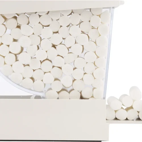 Dispenser i monoart bomullsrull