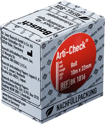 Okklusjonspapir Arti-Check® 40 µ