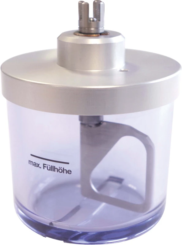 Rørebeholder for alginater