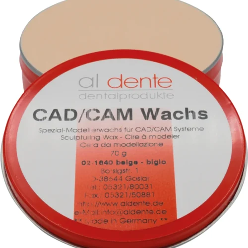 CAD/CAM modelleringsvoks