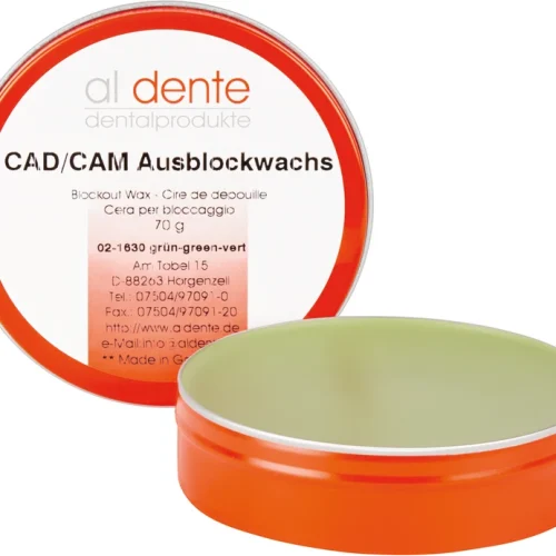 CAD/CAM utblokkeringsvoks