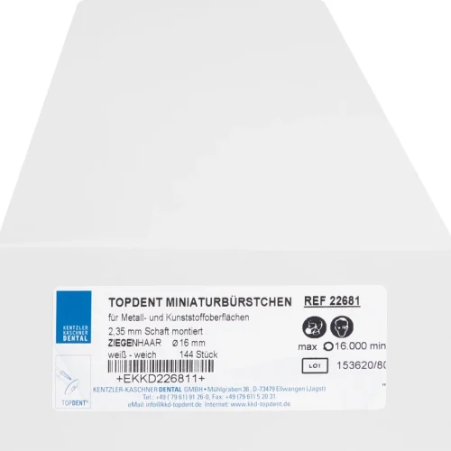 TOPDENT geitehårsbørste
