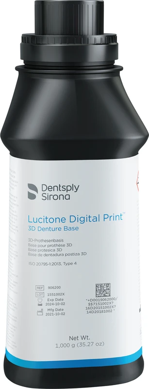 Lucitone Digital Print™ 3D proteser-resin