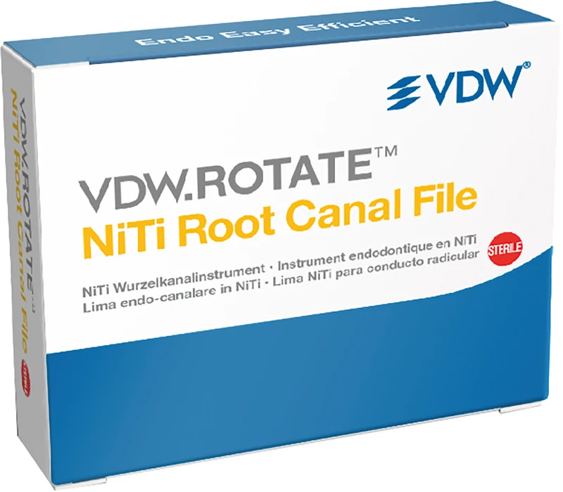 VDW.ROTATE™ NiTi rotkanalfile