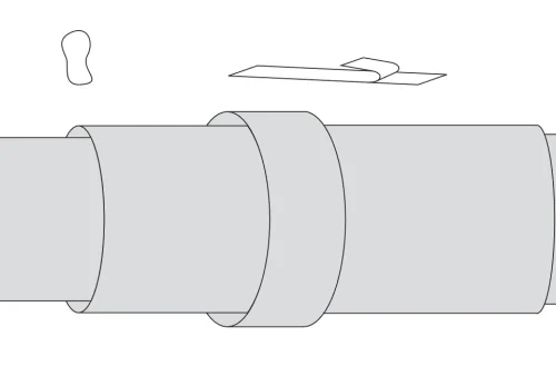 BARRIER Slange/kameratrekk 8x120cm 30stk